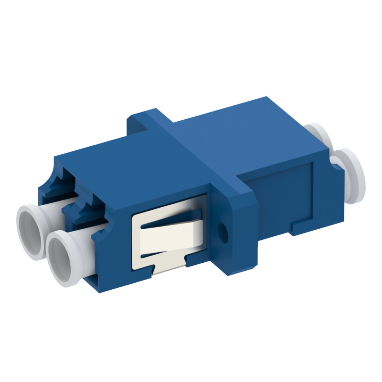 LC cut out with panel clip adaptor with zirconia alignment sleeve for duplex SM PC