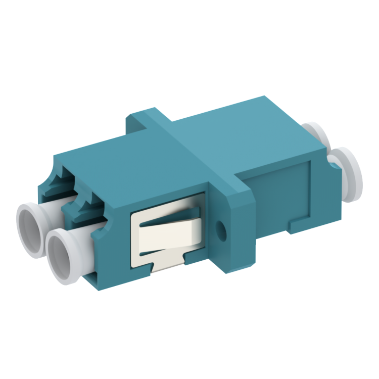 LC cut out with panel clip adaptor with zirconia alignment sleeve for duplex MM PC