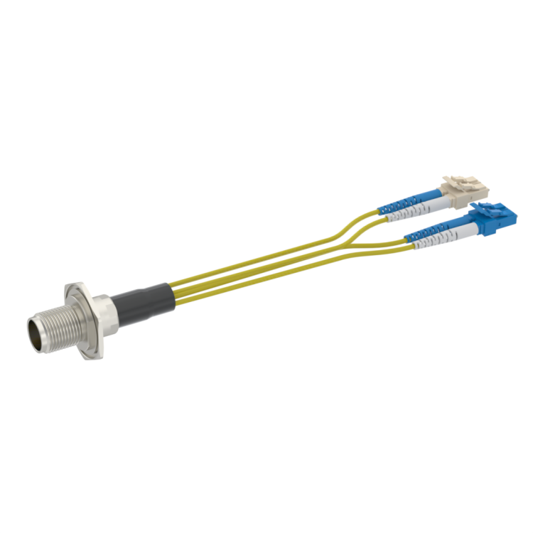 R4F SM Hex Socket / LC Duplex x2 Patchcord 1m R4F SM Hex Socket / LC Duplex x2 Patchcord 1m