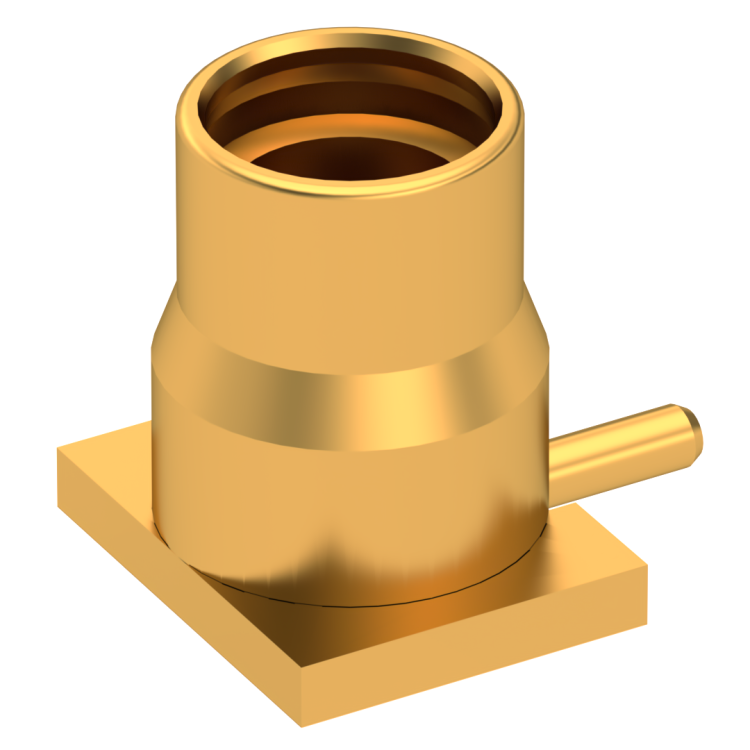 MMCX / STRAIGHT JACK RECEPTACLE FOR PCB SMT TYPE - REEL OF 500