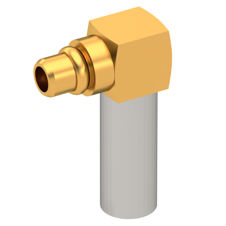 MMCX / RIGHT ANGLE PLUG CRIMP TYPE CABLE 2.6/50 S