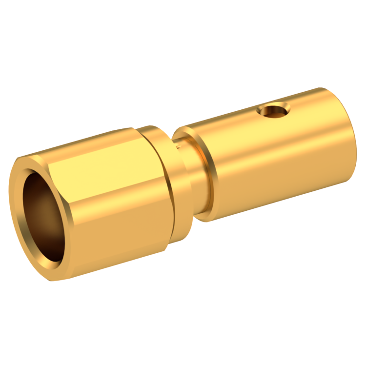 SMC / STRAIGHT PLUG SOLDER TYPE CABLE .141