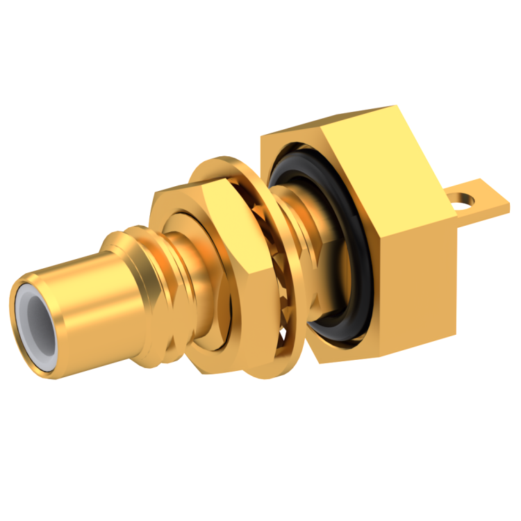 SMC / BULKHEAD HERMETIC JACK RECEPTACLE REAR MOUNTING - PANEL SEAL