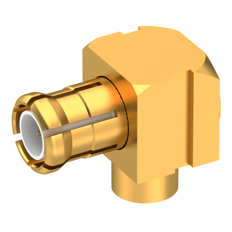 MCX / RIGHT ANGLE PLUG SOLDER TYPE CABLE .085