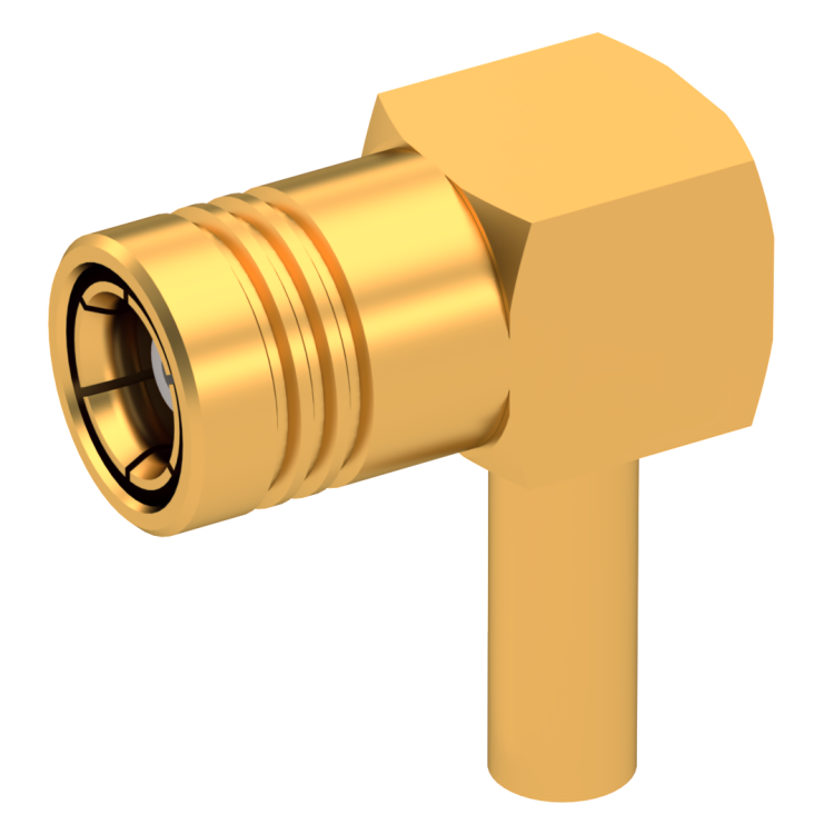 SMB / RIGHT ANGLE PLUG CRIMP TYPE CABLE 2/50 S