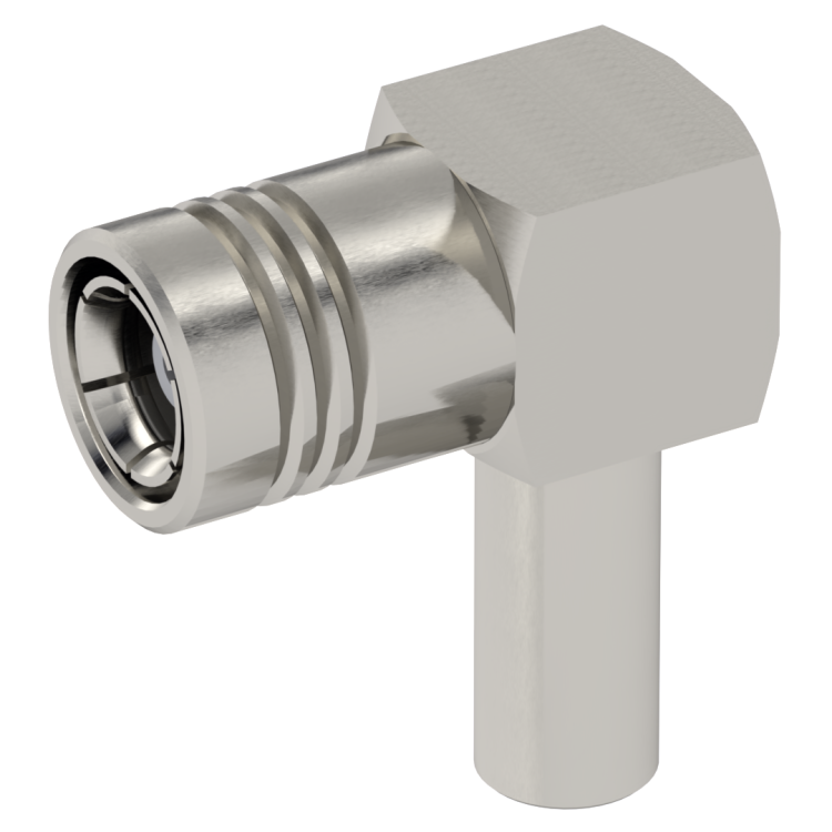 SMB / RIGHT ANGLE PLUG CRIMP TYPE CABLE 2.6/50+75 S