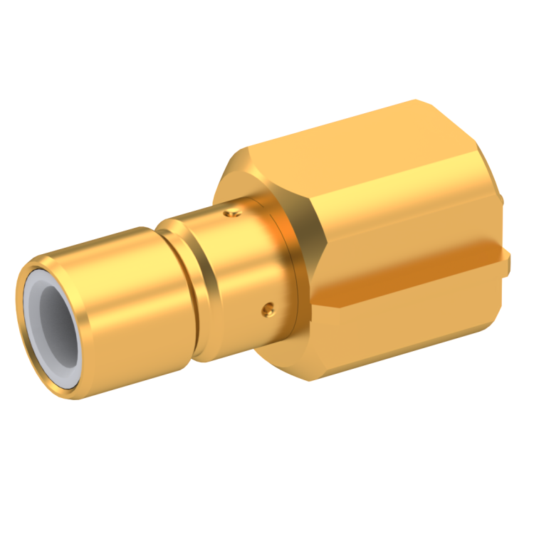SMB / STRAIGHT JACK RECEPTACLE FOR PCB SMT TYPE - EDGE CARD