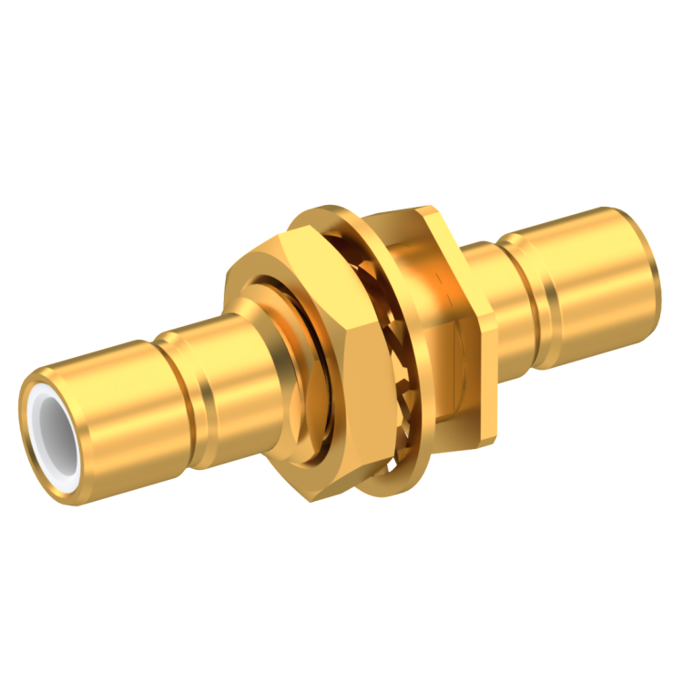 SMB / BULKHEAD MALE-MALE ADAPTER