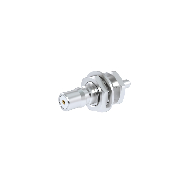 QMA / STRAIGHT BULKHEAD JACK CRIMP TYPE CABLE 2.6/50S