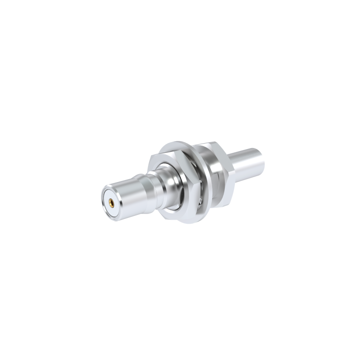 QMA / STRAIGHT BULKHEAD JACK CRIMP TYPE CABLE 2.6/50 D
