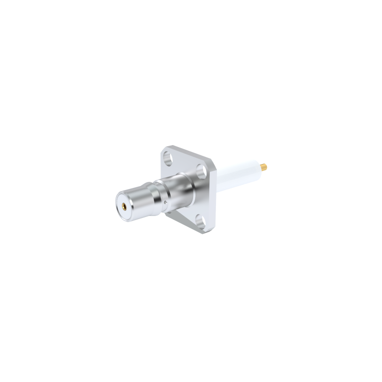 QMA / SQUARE FLANGE RECEPTACLE -
