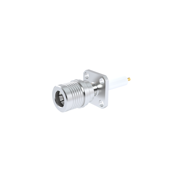 QMA / SQUARE FLANGE PLUG RECEPTACLE