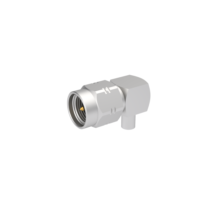 SMA / RIGHT ANGLE PLUG SOLDER TYPE CABLE .085