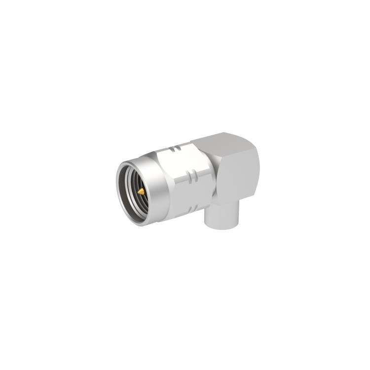 SMA / RIGHT ANGLE PLUG SOLDER TYPE CABLE .141