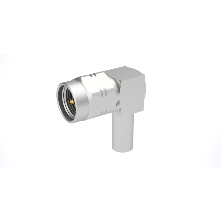 SMA / RIGHT ANGLE PLUG CRIMP TYPE CABLE 2.6/50 D