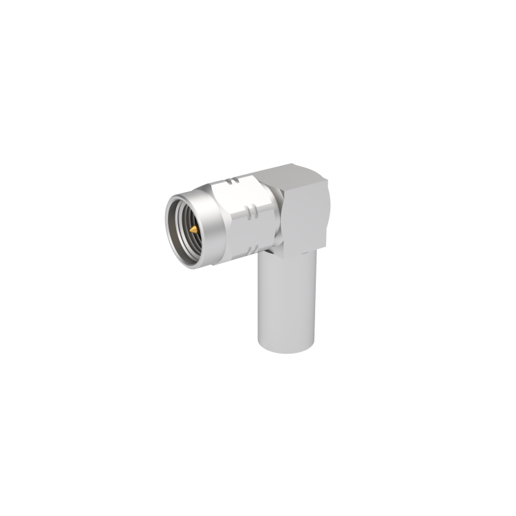 SMA / RIGHT ANGLE PLUG CRIMP TYPE CABLE 5/50 D