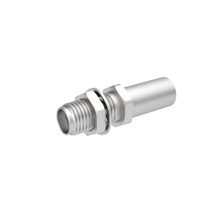 SMA / STRAIGHT BULKHEAD JACK FULL CRIMP-TYPE CABLE 5/50 D