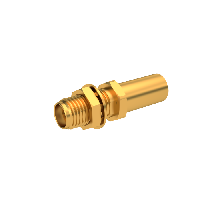 SMA / STRAIGHT BULKHEAD JACK FULL CRIMP-TYPE CABLE 5/50 D