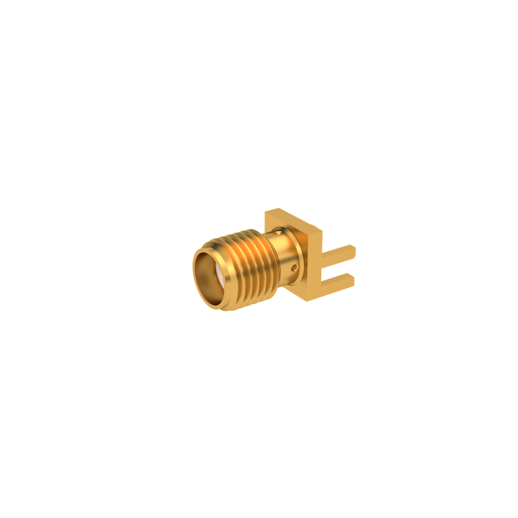 SMA / STRAIGHT JACK RECEPTACLE FOR PCB SMT TYPE - EDGE CARD.