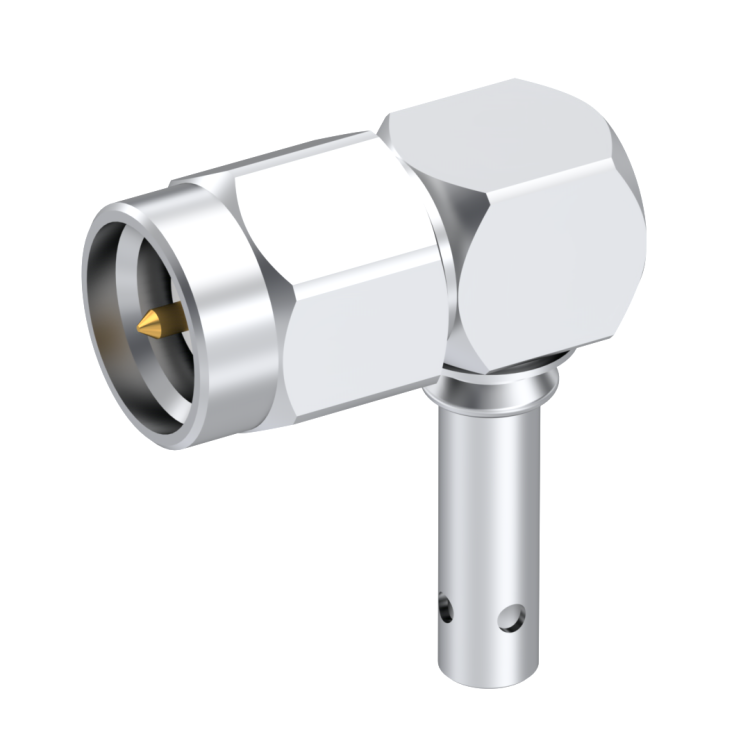 SMA / RIGHT ANGLE PLUG CRIMP TYPE CABLE 2.6/50 S