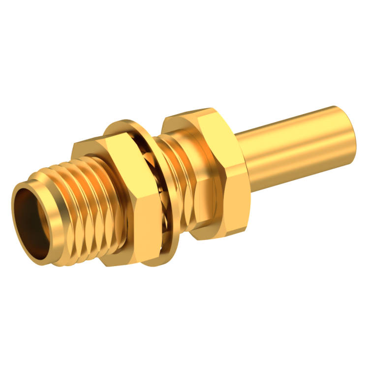 SMA / STRAIGHT BULKHEAD JACK FULL CRIMP TYPE CABLE 2.6/50 S