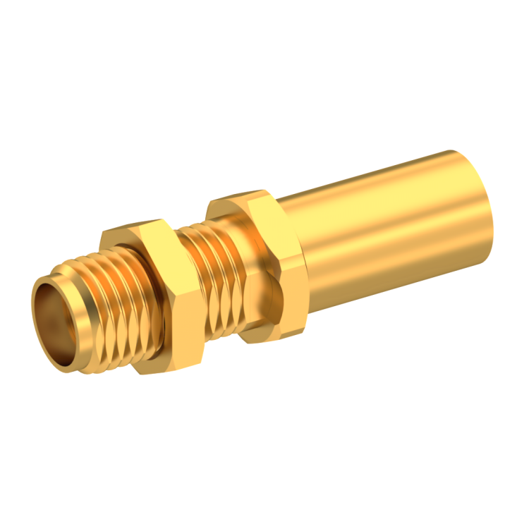 SMA / STRAIGHT BULKHEAD JACK FULL CRIMP TYPE CABLE 5/50 S