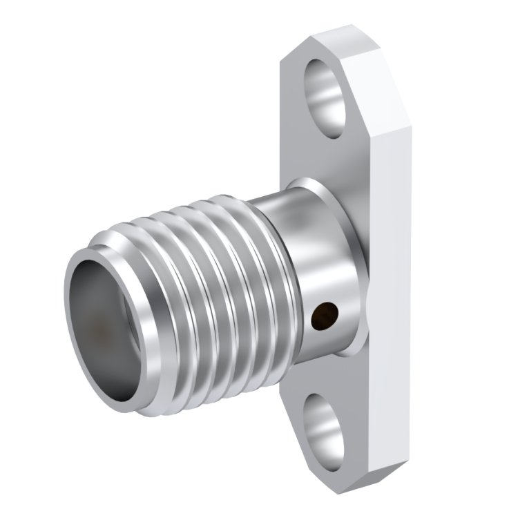 SMA / UNIVERSAL 2 HOLE FLANGE JACK RECEPTACLE