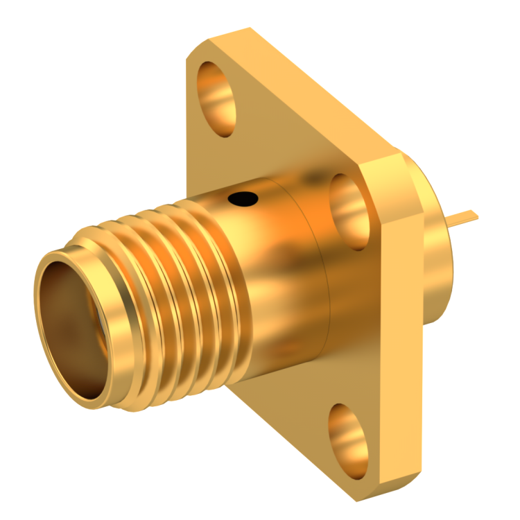 SMA / SQUARE FLANGE RECEPTACLE TAB CONTACT