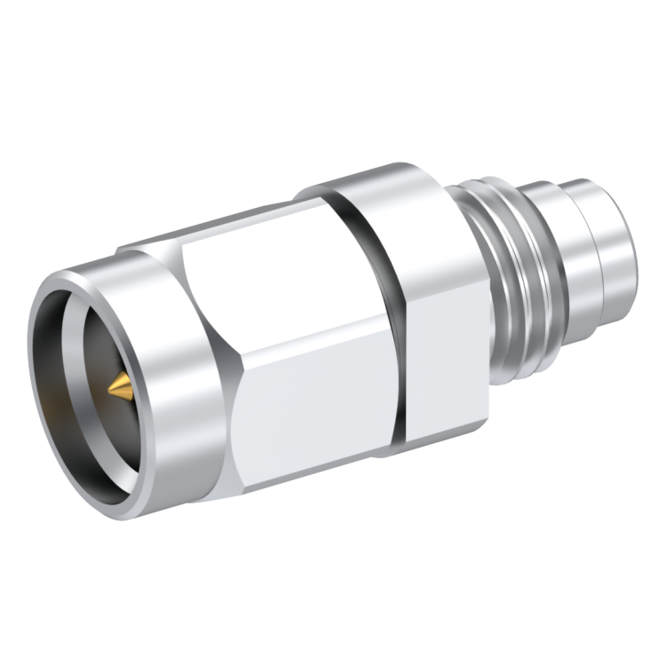 SMA / THREAD-IN PLUG RECEPTACLE HERMETIC - WITH AUXILLIARY CONTACT