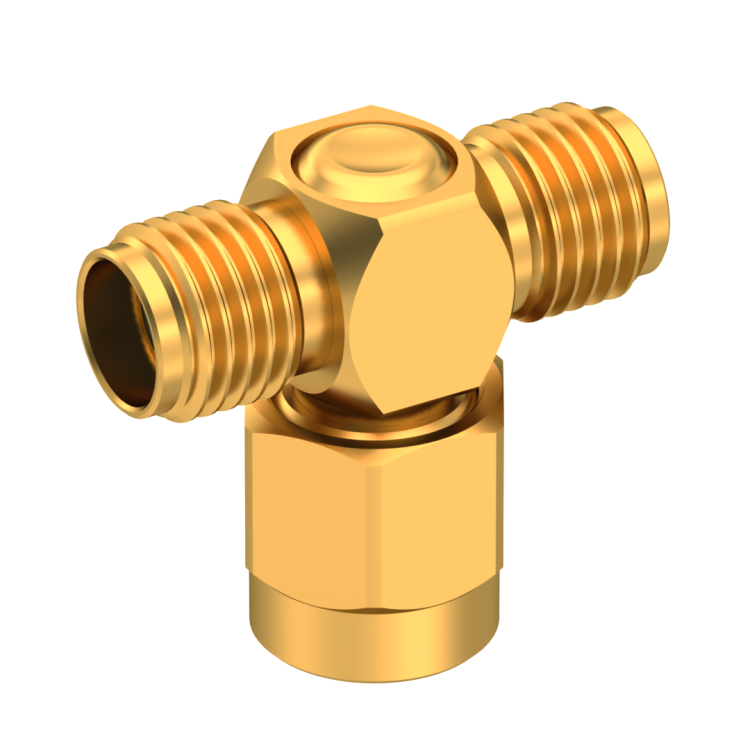 SMA / TEE FEMALE- FEMALE - MALE ADAPTER