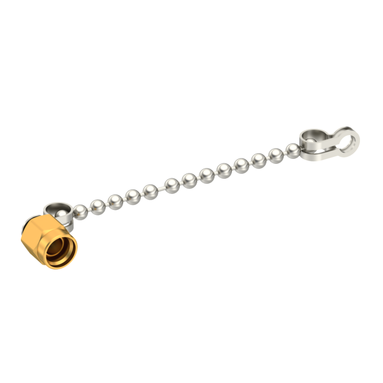 SMA / MALE DUST CAP WITH CHAIN