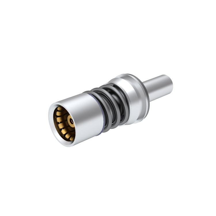 BMA / STRAIGHT FLOATING JACK CLIP-ON CRIMP TYPE CABLE 2.6/50 S