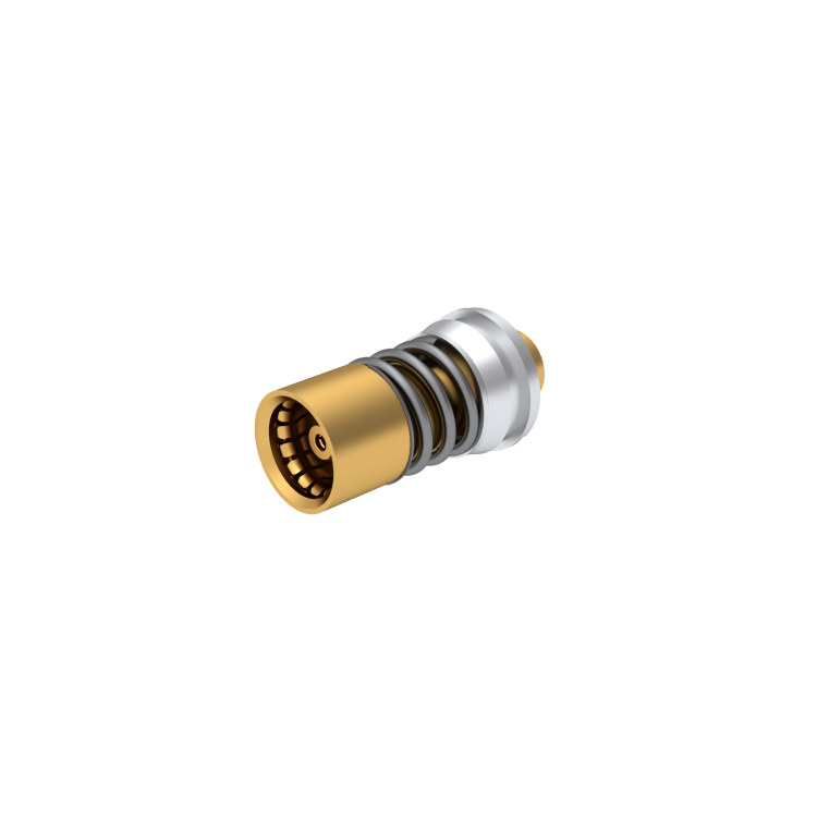 BMA / STRAIGHT CLIP-ON FLOATING JACK SOLDER TYPE - CABLE .141