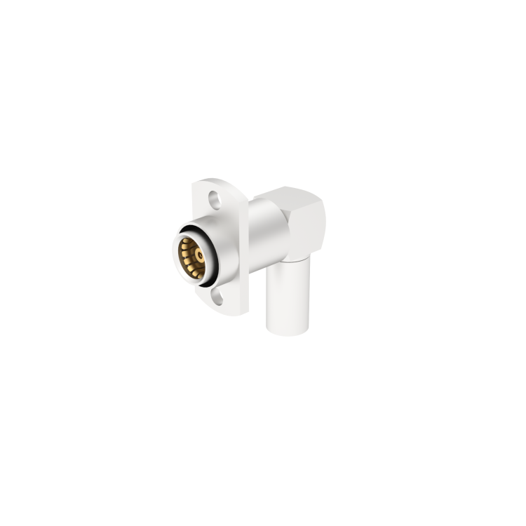 BMA / RIGHT ANGLE 2 HOLE FLANGE FLOATING JACK CRIMP TYPE - CABLE 5/50D