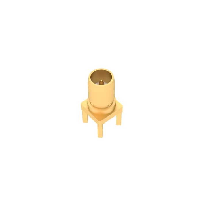 BMA / STRAIGHT PLUG RECEPTACLE FOR PCB SOLDER LEGS