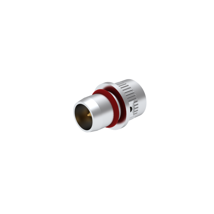 BMA / PRESS MOUNT PLUG RECEPTACLE - STRAIGHT TERMINAL