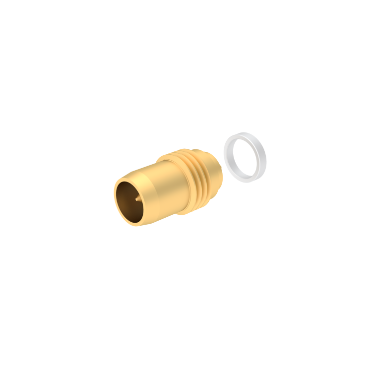 BMA / THREAD-IN PLUG RECEPTACLE HERMETIC - WITH CYLINDRICAL CONTACT