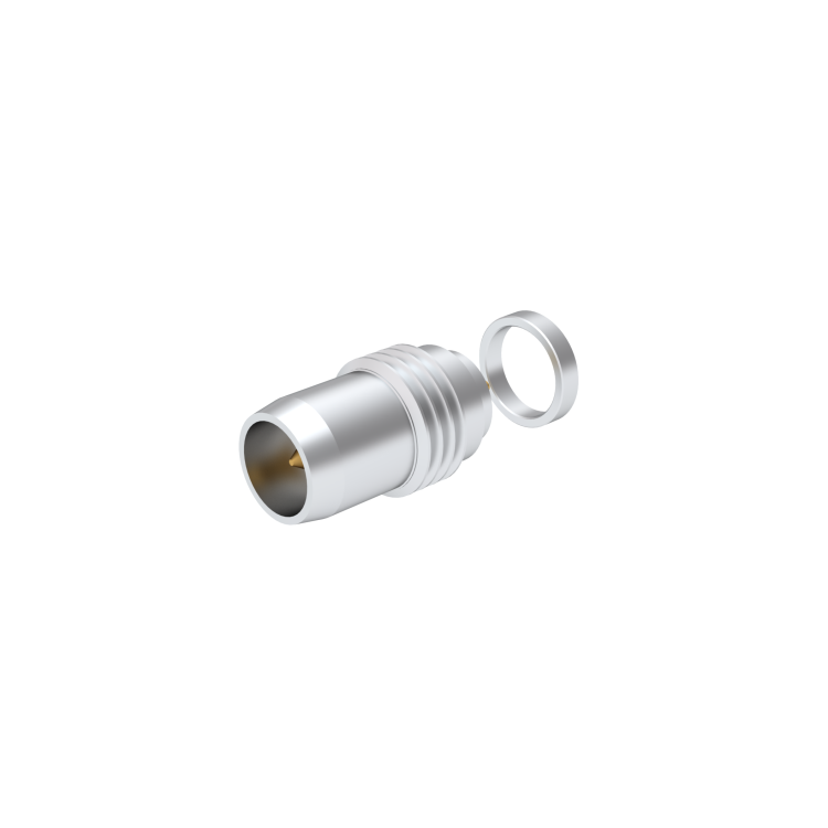 BMA / THREAD-IN PLUG RECEPTACLE HERMETIC - WITH CYLINDRICAL CONTACT