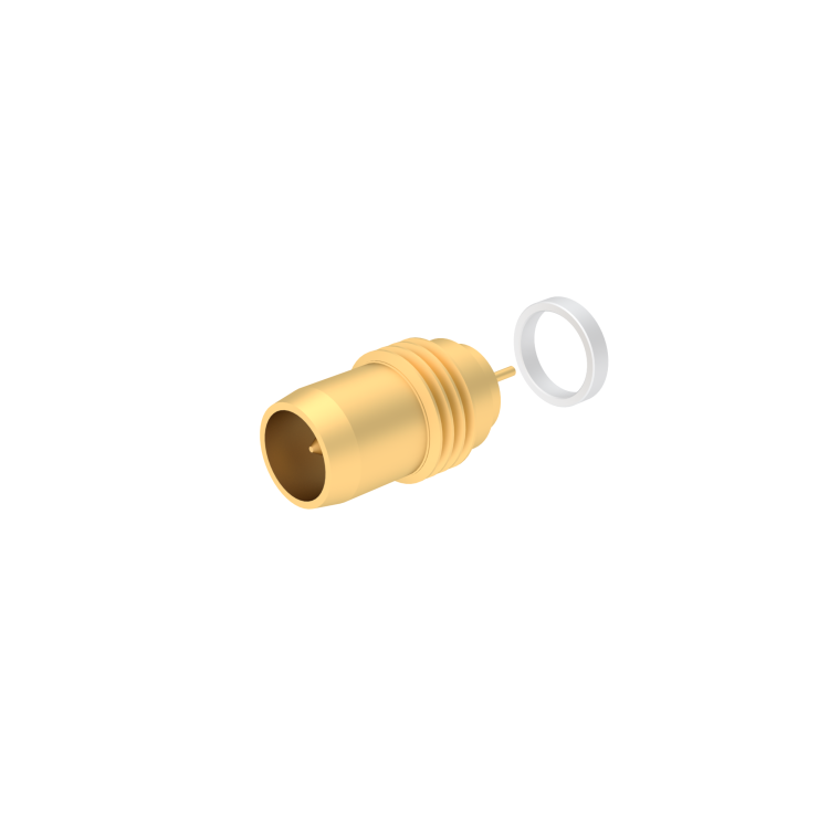 BMA / THREAD-IN PLUG RECEPTACLE HERMETIC - WITH CYLINDRICAL CONTACT
