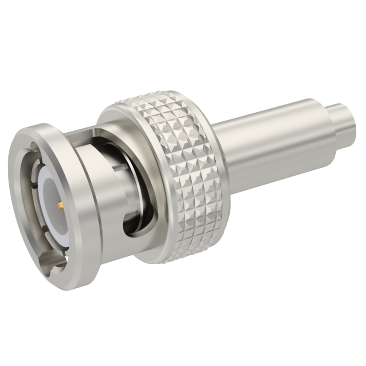 BNC / STRAIGHT PLUG CRIMP TYPE CABLE 2.6/50 S