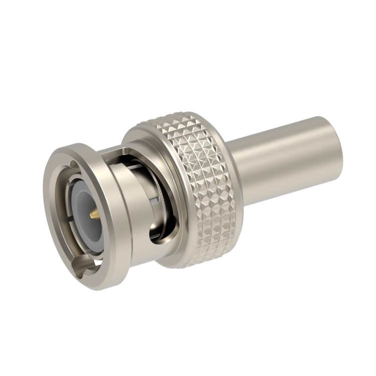 BNC / STRAIGHT PLUG CRIMP TYPE CABLE 2.6/50 S
