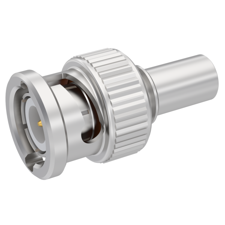 BNC / STRAIGHT PLUG CRIMP TYPE  NON-MAGNETIC FOR CABLE 5/50S