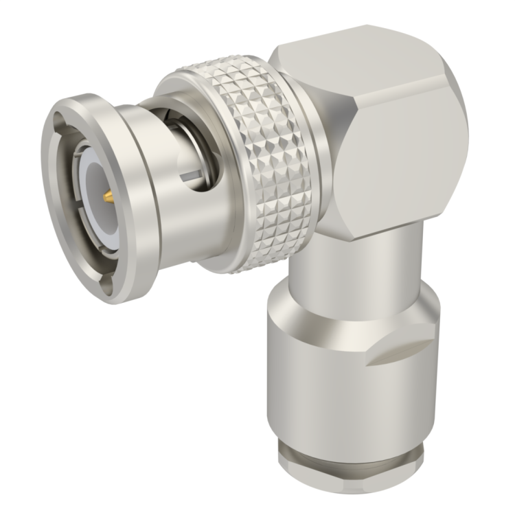 BNC / RIGHT ANGLE PLUG CLAMP TYPE CABLE 5/50 S+D