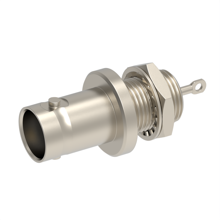 BNC / BULKHEAD HERMETIC JACK RECEPTACLE FRONT MOUNTING PANEL SEAL