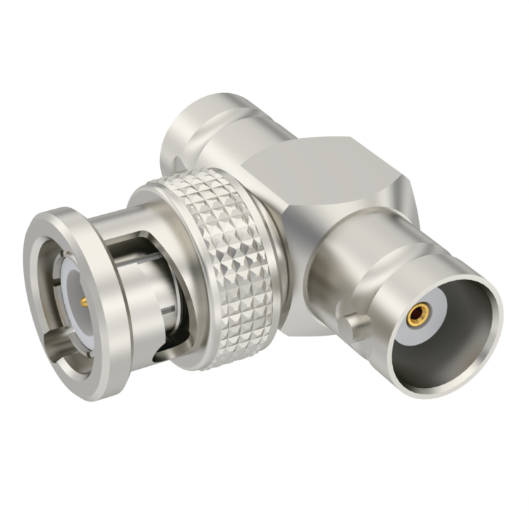 BNC / TEE FEMALE-FEMALE/MALE ADAPTER