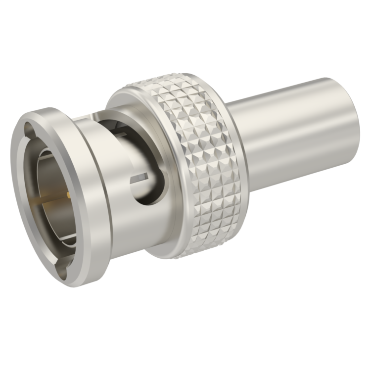 BNC 75 HDTV / STRAIGHT PLUG CRIMP TYPE CABLE 0.8/3.7