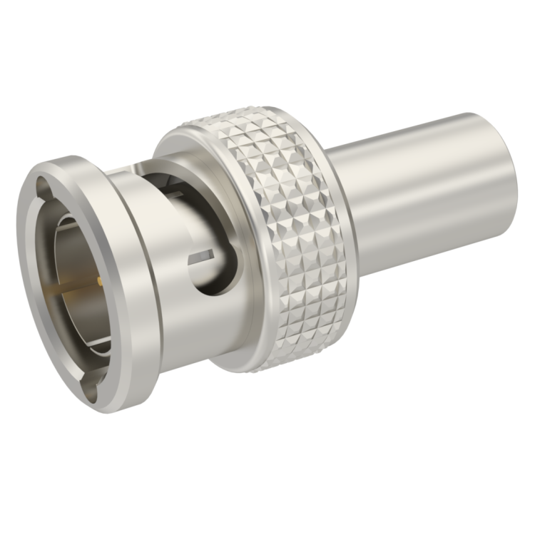 BNC 75 HDTV / STRAIGHT PLUG CRIMP TYPE CABLE 1/4.8