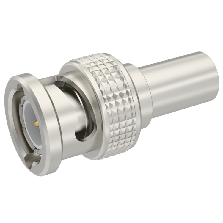 BNC / STRAIGHT PLUG CRIMP TYPE CABLE 6/75+93