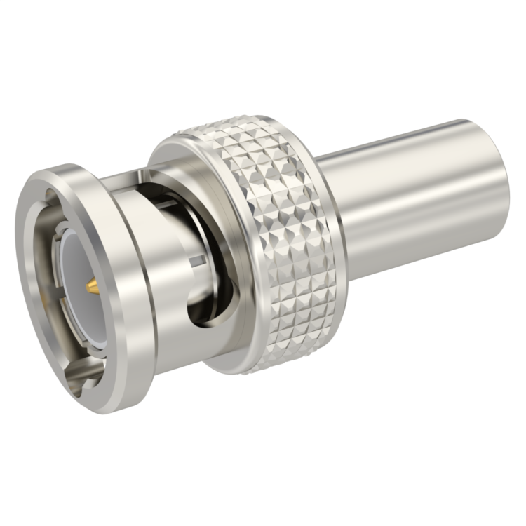 BNC / STRAIGHT PLUG CRIMP TYPE CABLE 6/75+93