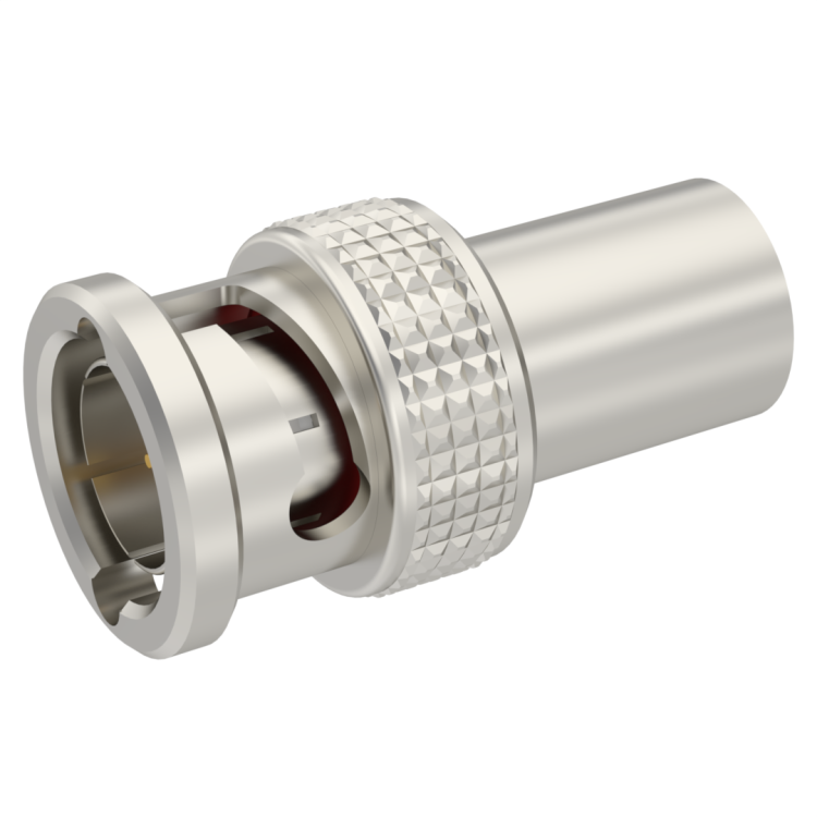 BNC / STRAIGHT PLUG CRIMP TYPE CABLE 7.5/75 D